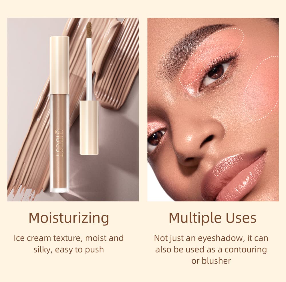 ONarisae sombra líquida mate – aplicación suave y estable para ojos sin parpadeo.