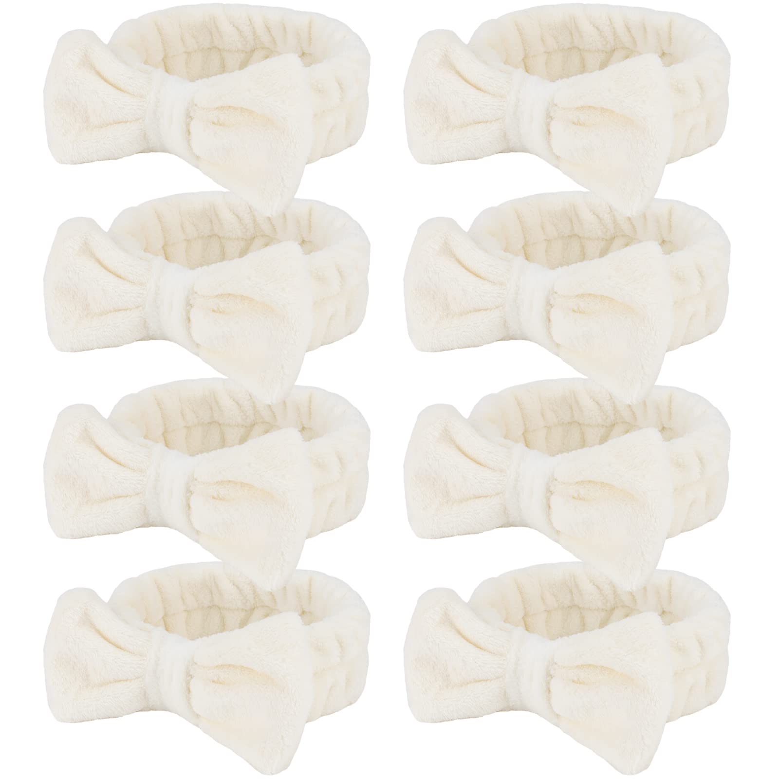 Ondder diadema spa beige para lavado facial mantiene el cabello fuera de la cara