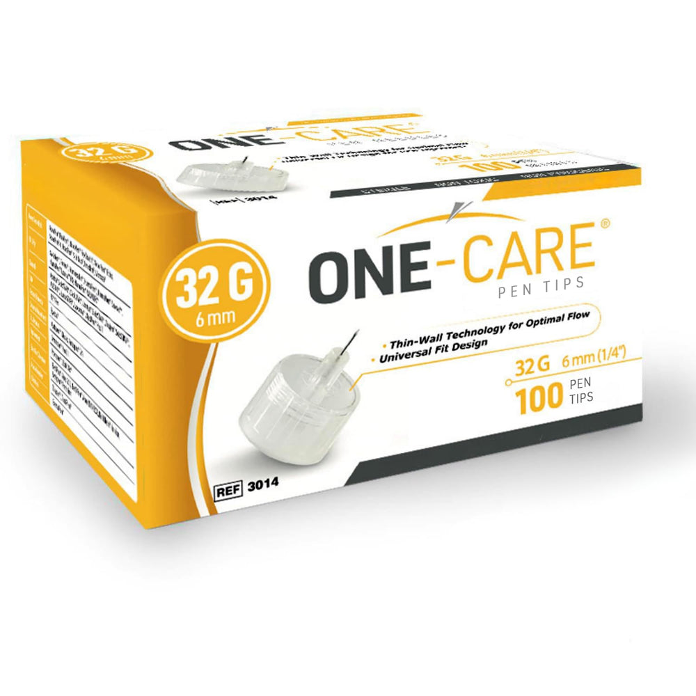 ONE-CARE caja compacta de 100 puntas para almacenamiento