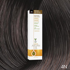 One N' Only Argan Color application steps image illustrating even color distribution.
