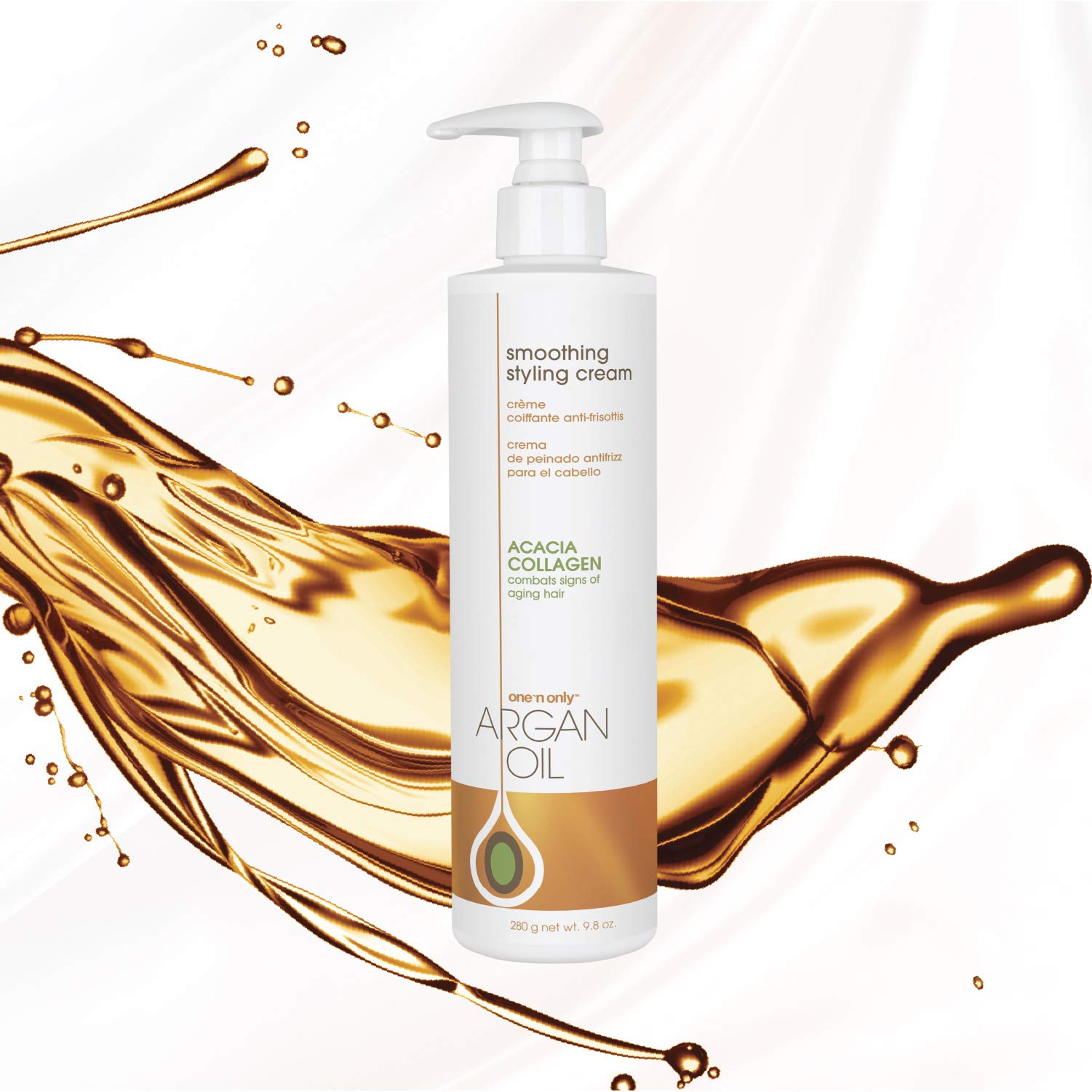 One 'n Only textura suave para cabello suave y manejable.