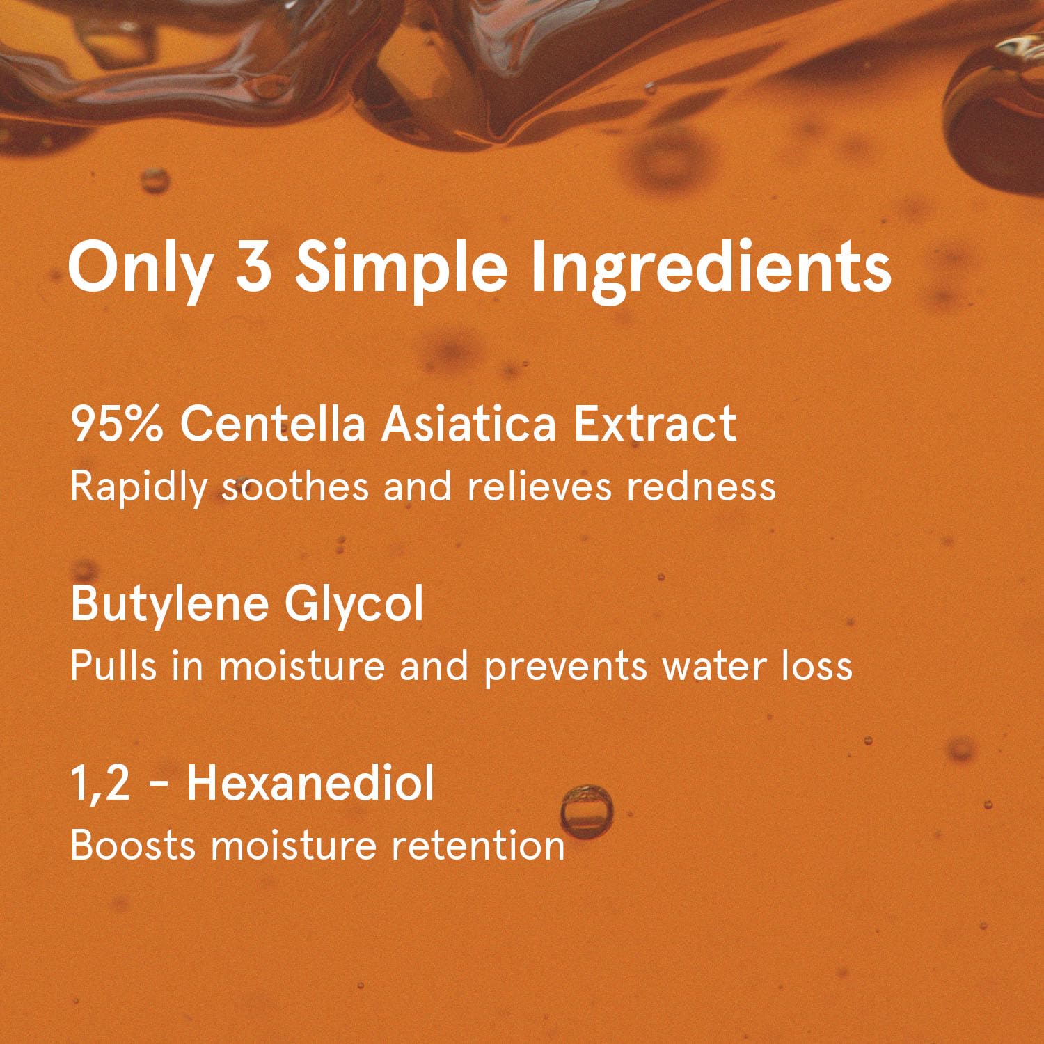 ONE THING Centella Asiatica Agua Esencia, aplicación suave para rostro limpio y equilibrado