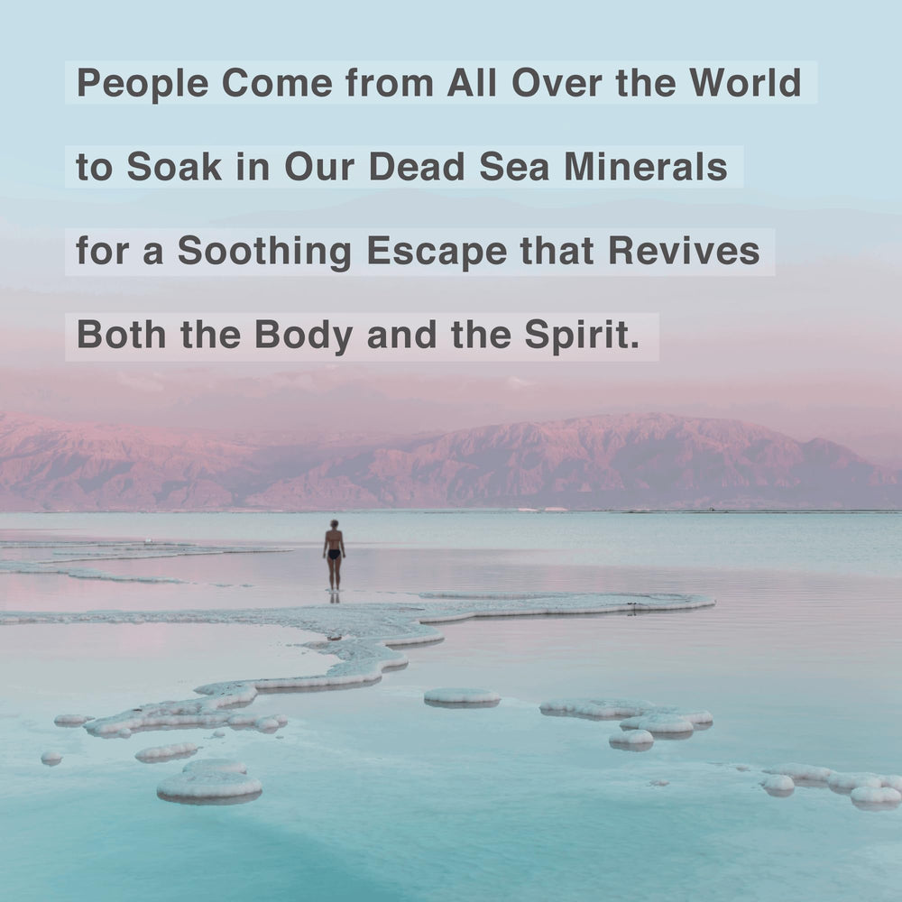 One With Nature Dead Sea Salt foot soak with mineral depth