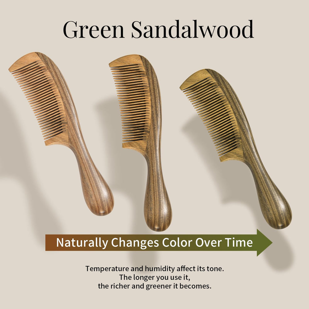 Onedor seven-inch length hair comb with comfortable grip for grooming.