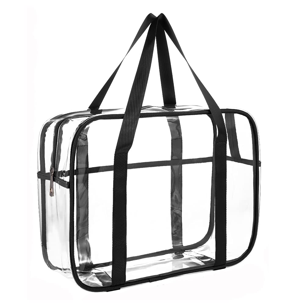 ONEGenug Clear Toiletry Bag easy-clean interior for fast maintenance.