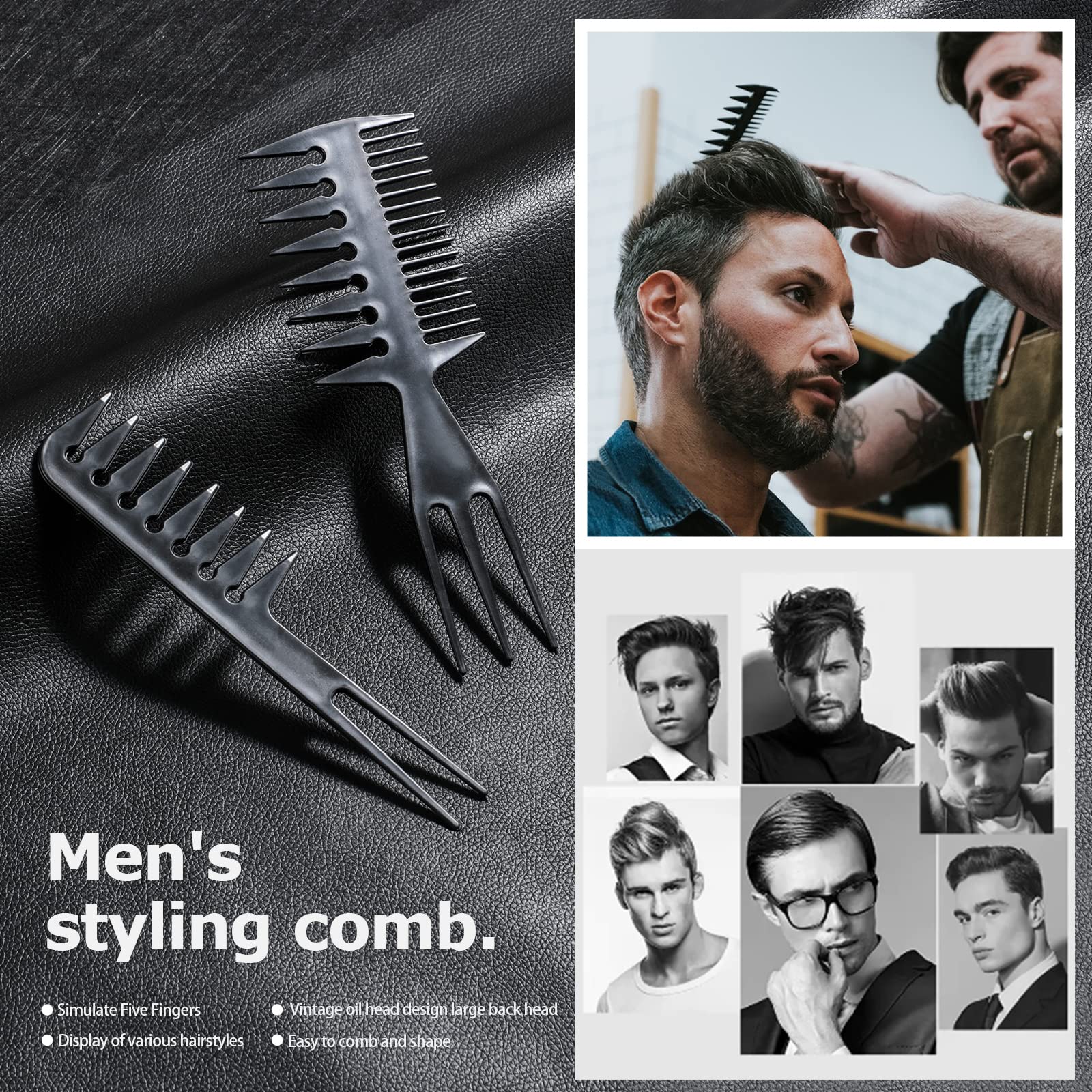 Oneleaf teasing comb ready to lift roots for fuller hair