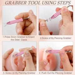 ONESING anti-slip grip piercing tool for precise handling
