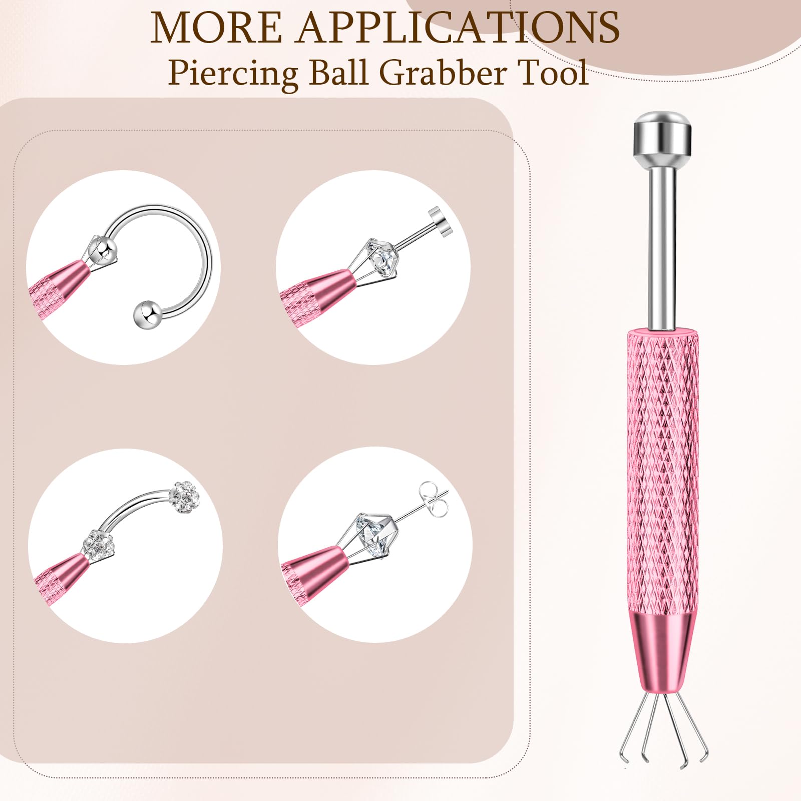 ONESING durable stainless steel ball grabber for small parts