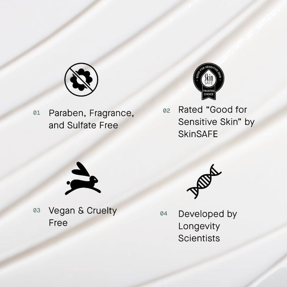 Radiant skin surface after OS-01 Face application showing healthy glow.