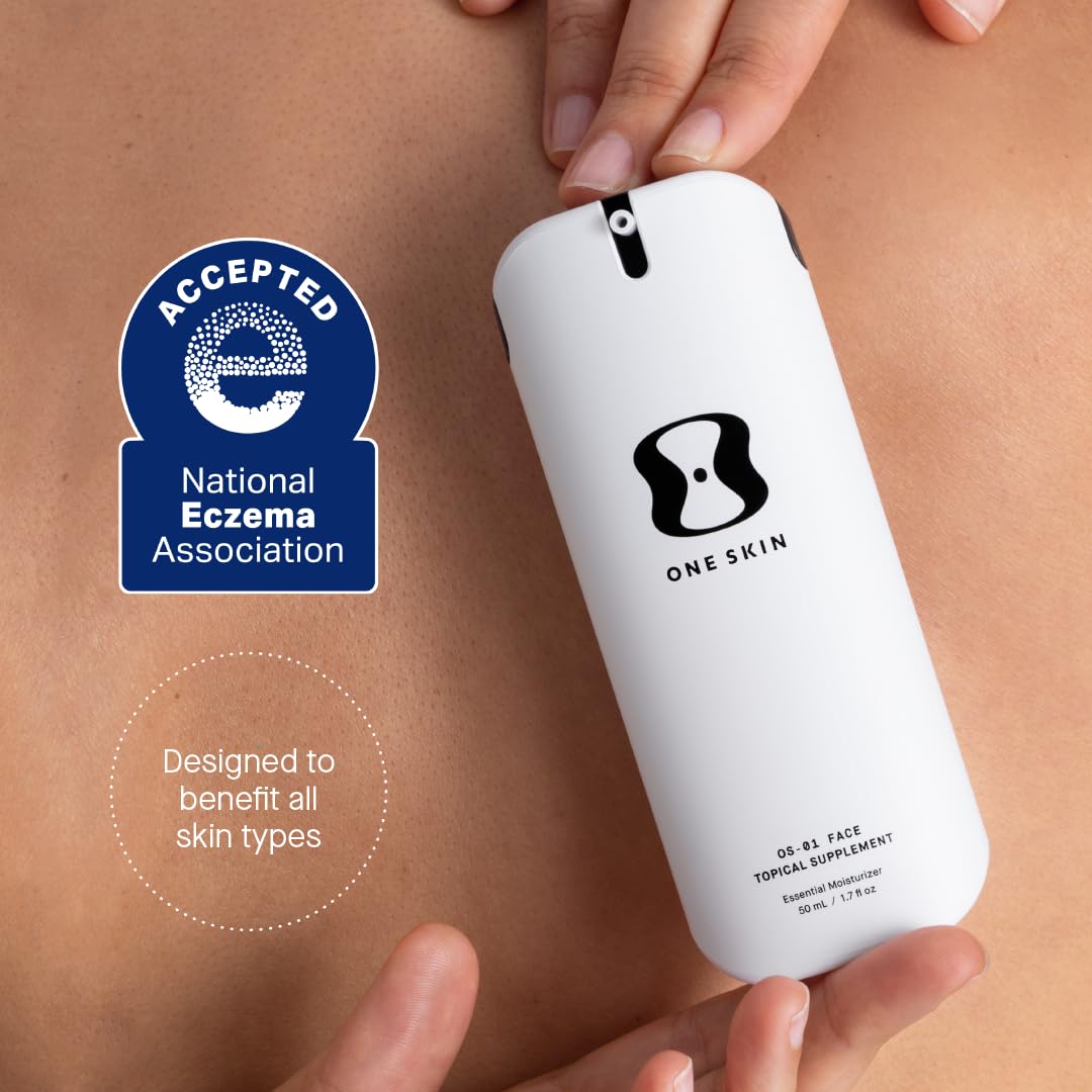 OneSkin OS-01 Face hands-application nourishes and protects skin.