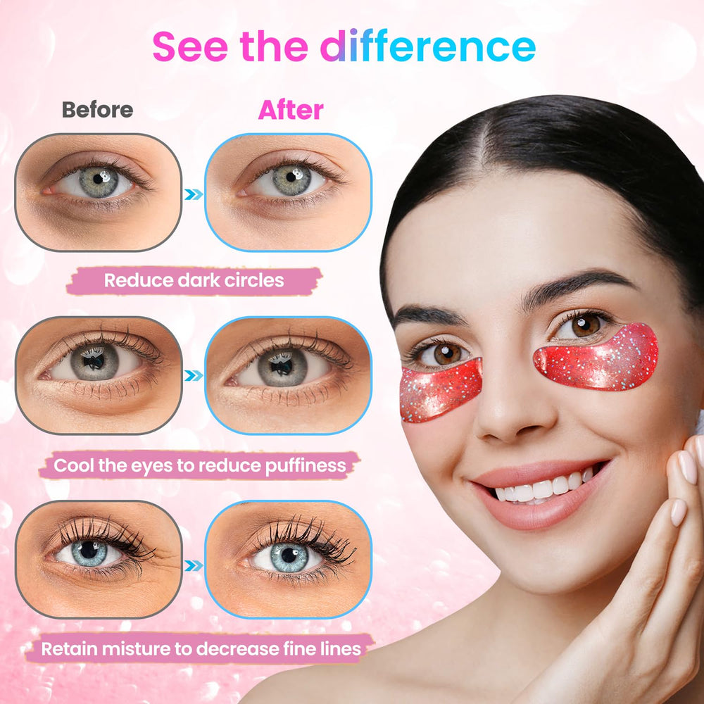 Onespring parche ojos, aplicación rápida para una mirada fresca.