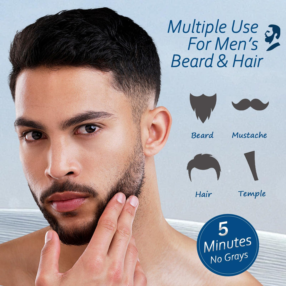 Onilyua beard dye shampoo gloves for mess-free application