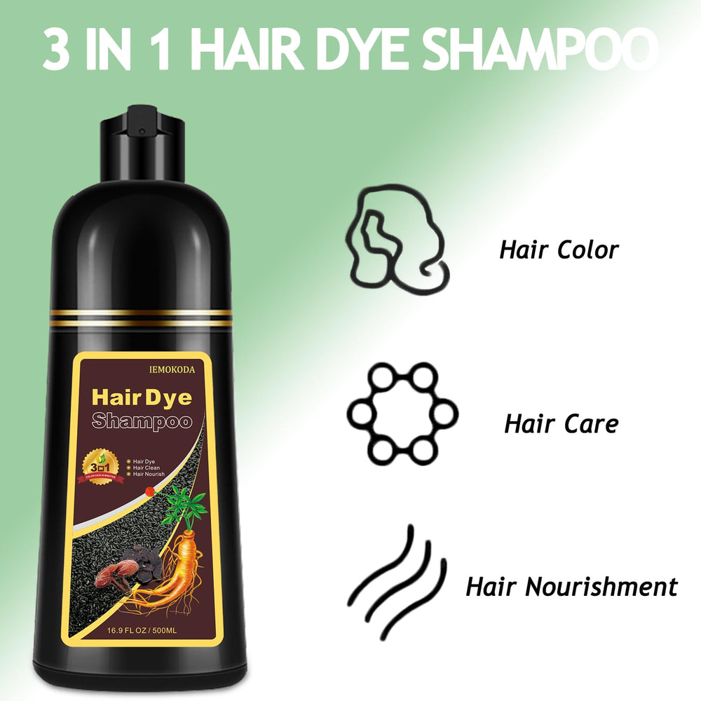 Onilyua Blonde Brown 3-in-1 shampoo color-deposit shows natural hue
