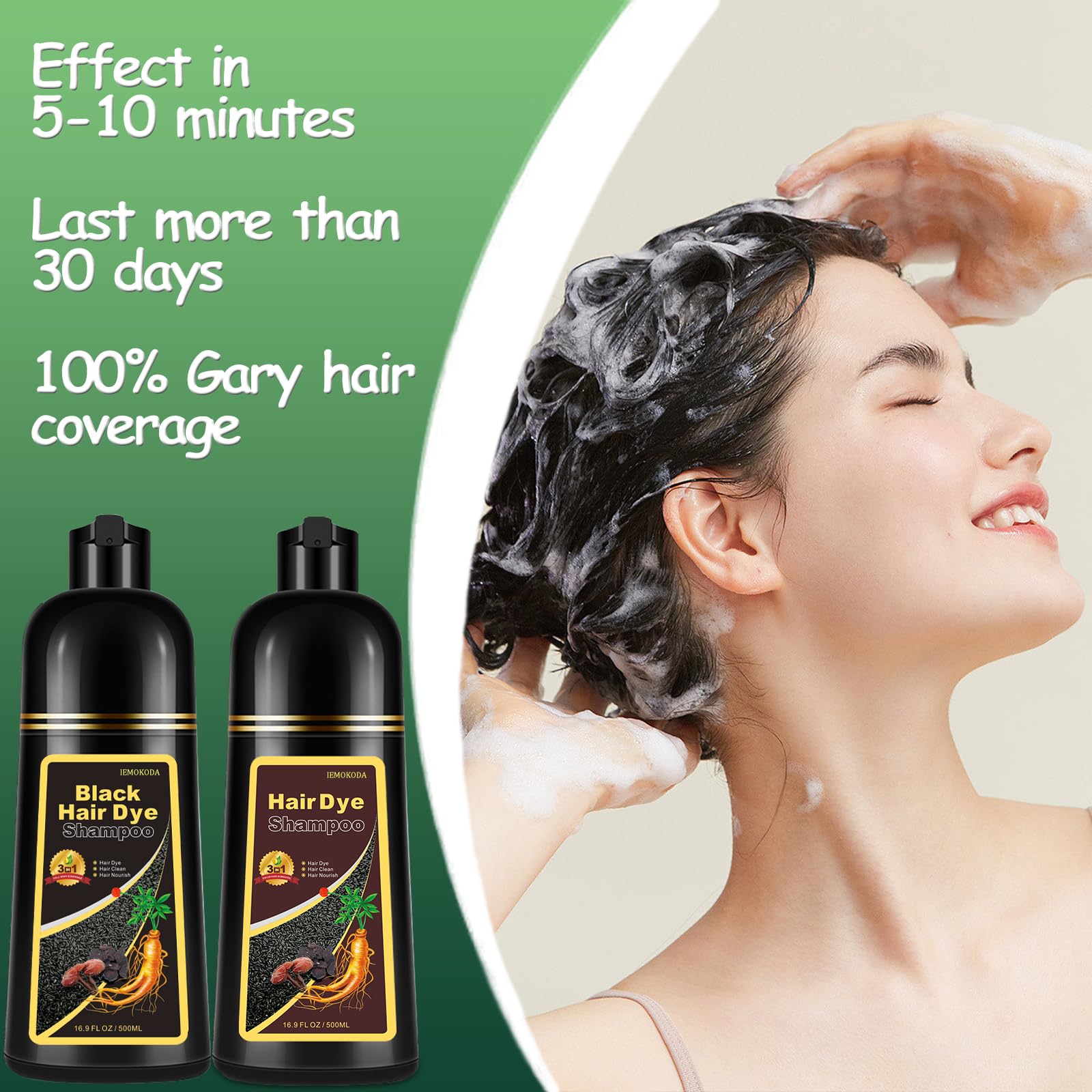 Onilyua Blonde Brown 3-in-1 shampoo long-lasting shade keeps shine