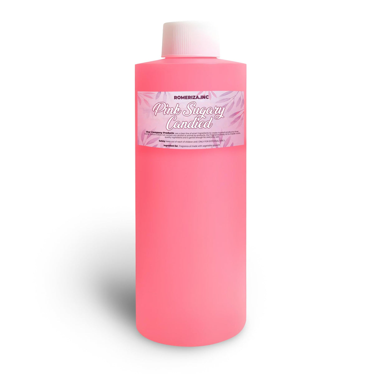 Onisavings aceites corporal fragancia rosa dulce en botella plástica para aroma duradero.