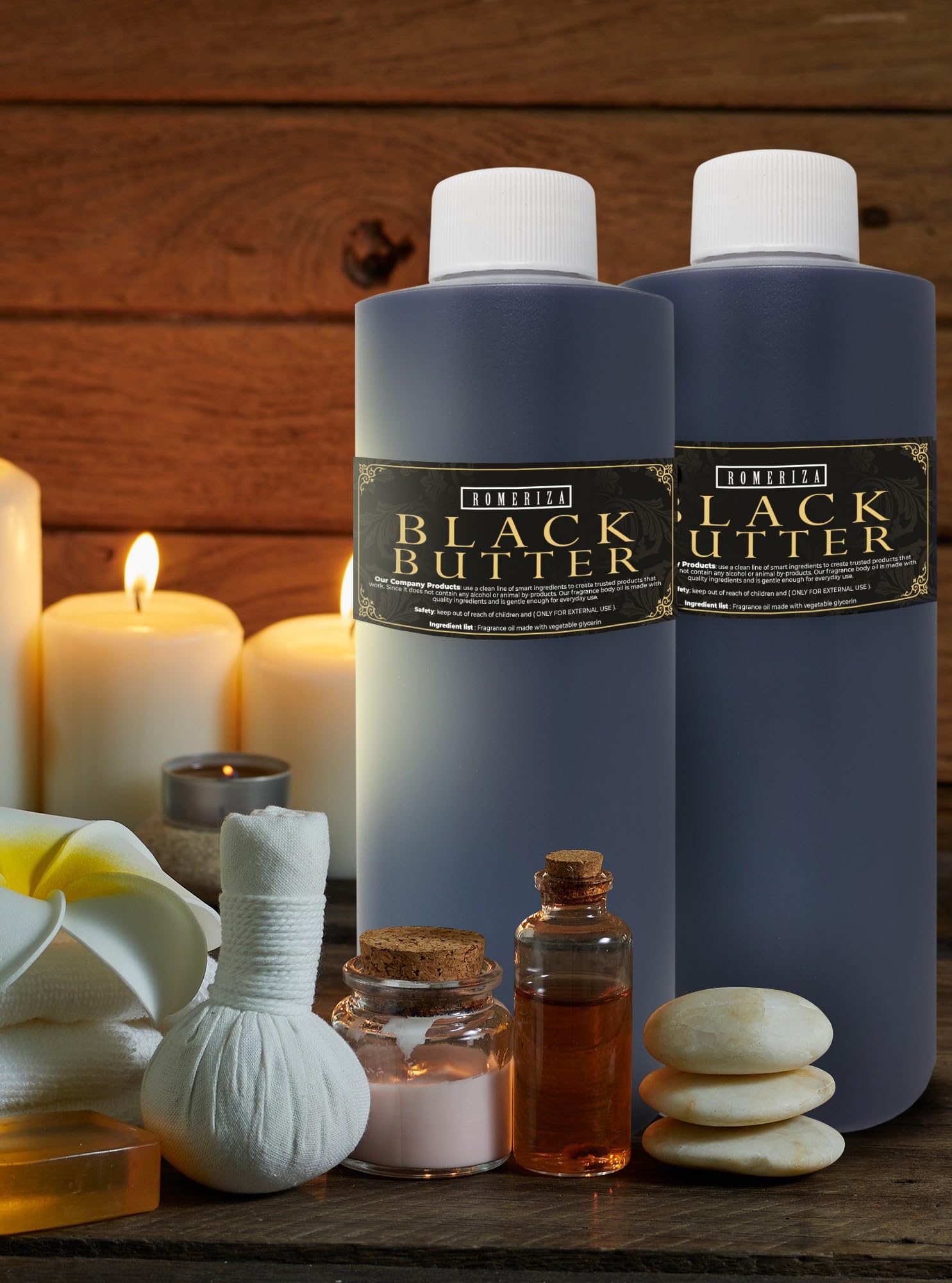 Onisavings Black Butter Body Oil, textura de aceite ligero para absorción rápida