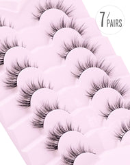 Onlyall almond eye shape-fit lashes close-up demonstrating comfortable alignment