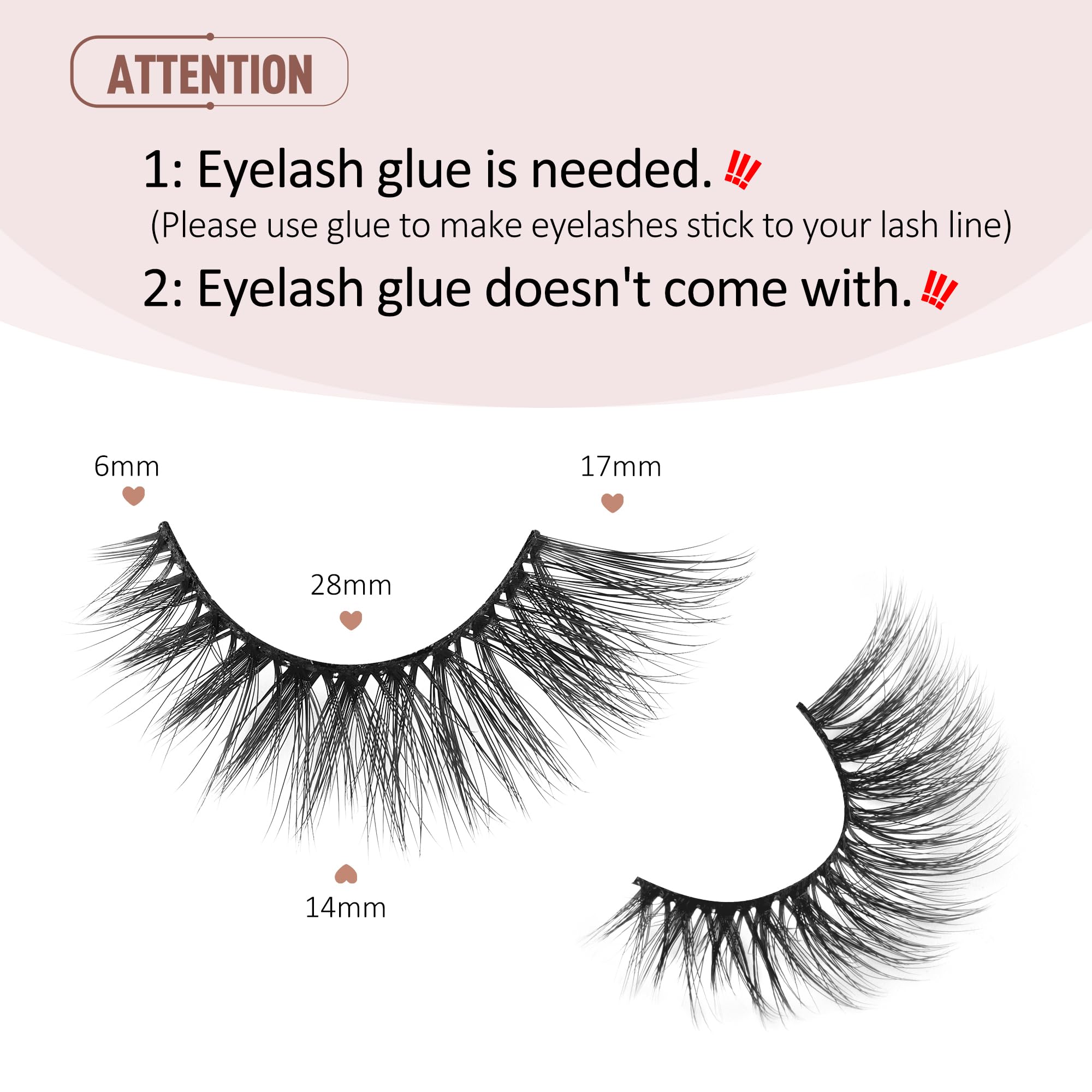 Onlyall cat eye lashes provide a lightweight band for all-day comfort.