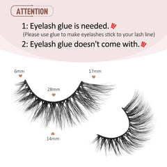 Onlyall cat eye lashes provide a lightweight band for all-day comfort.