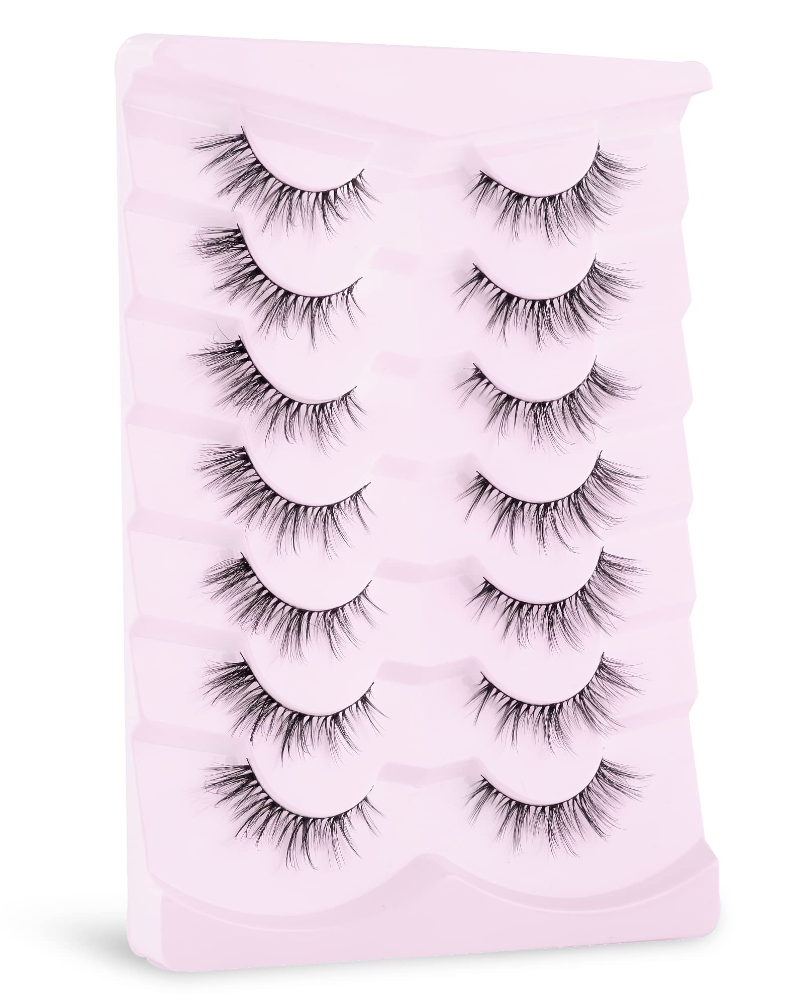 Onlyall cat eye lashes packaging tray shot emphasizing tidy storage