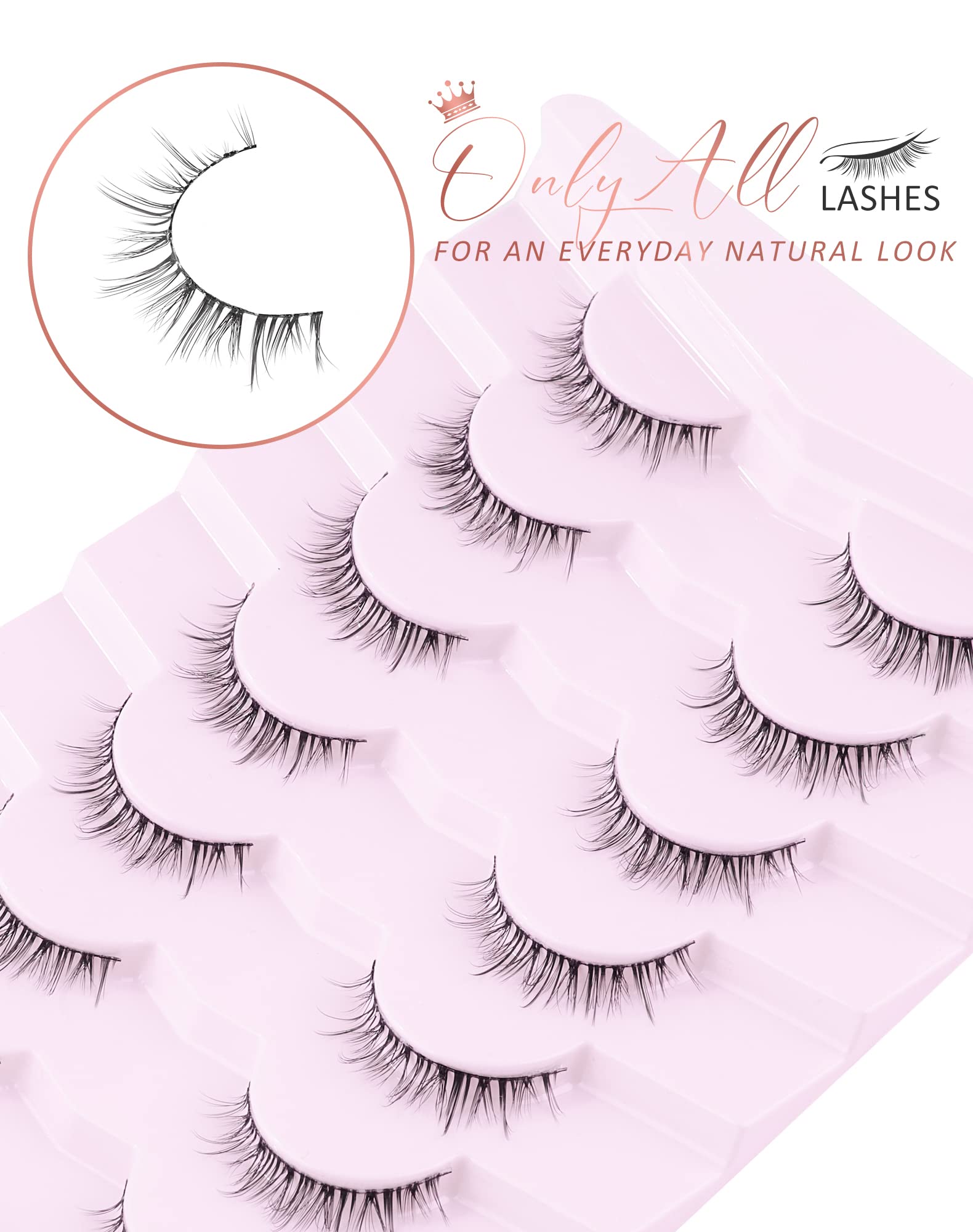 Onlyall daily-weddings-use lashes suitable for work events and photoshoots