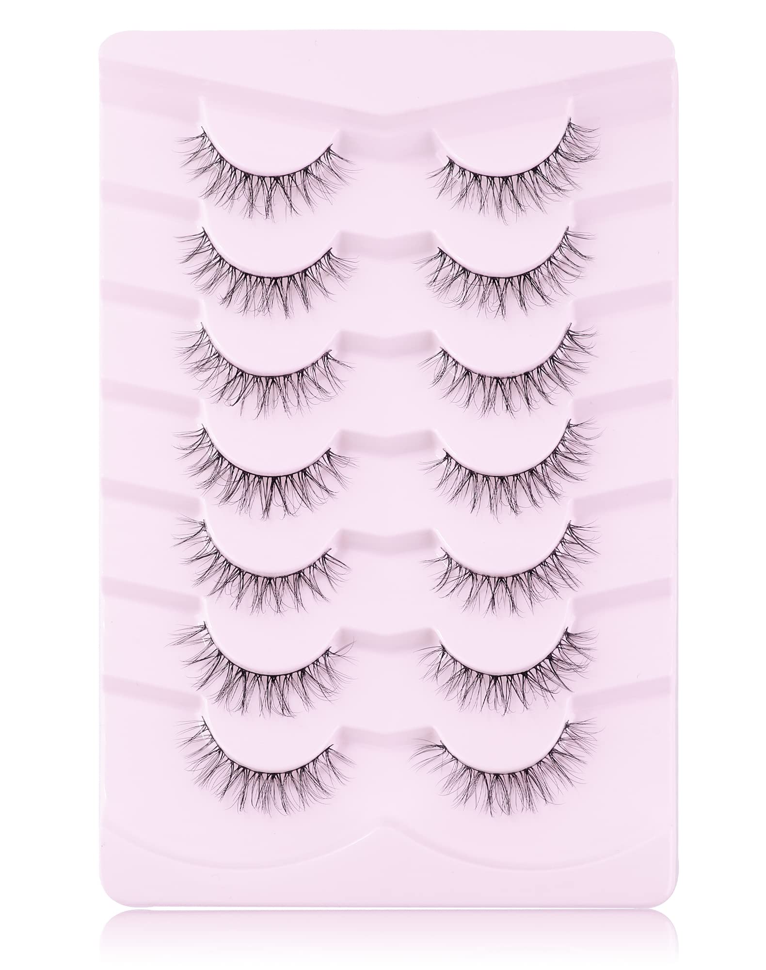 Onlyall easy application reusable lashes for multiple uses