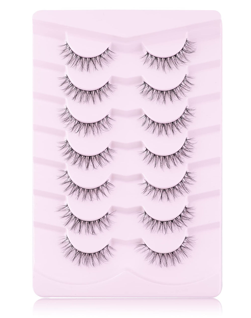Onlyall easy application reusable lashes for multiple uses