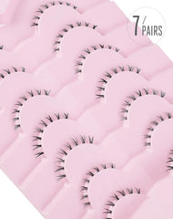 Onlyall eye-shape fit lashes adapt to many eye types.