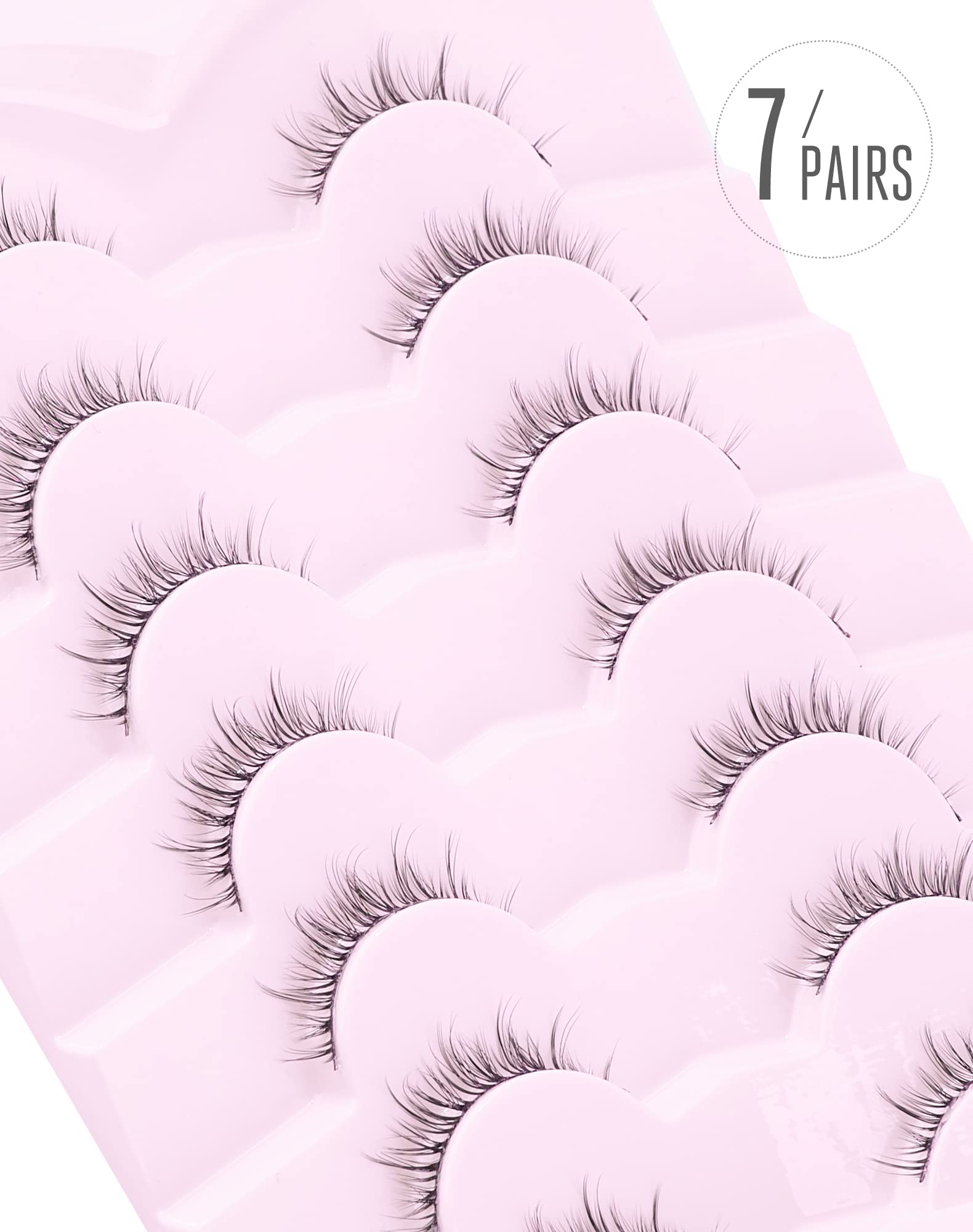 Onlyall fits-all-eye-shapes lashes maintain shape on various eye types