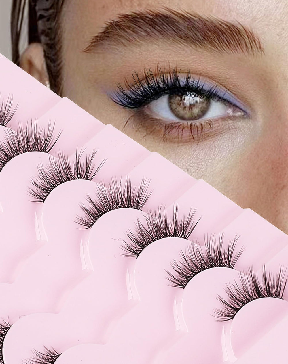Onlyall Half Eyelashes corner lashes for a natural, seamless finish