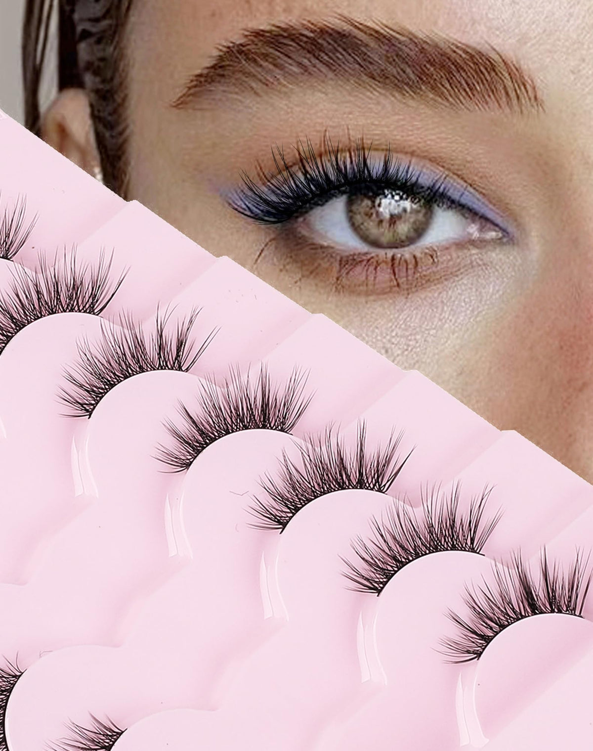 Onlyall Half Eyelashes corner lashes for a natural, seamless finish