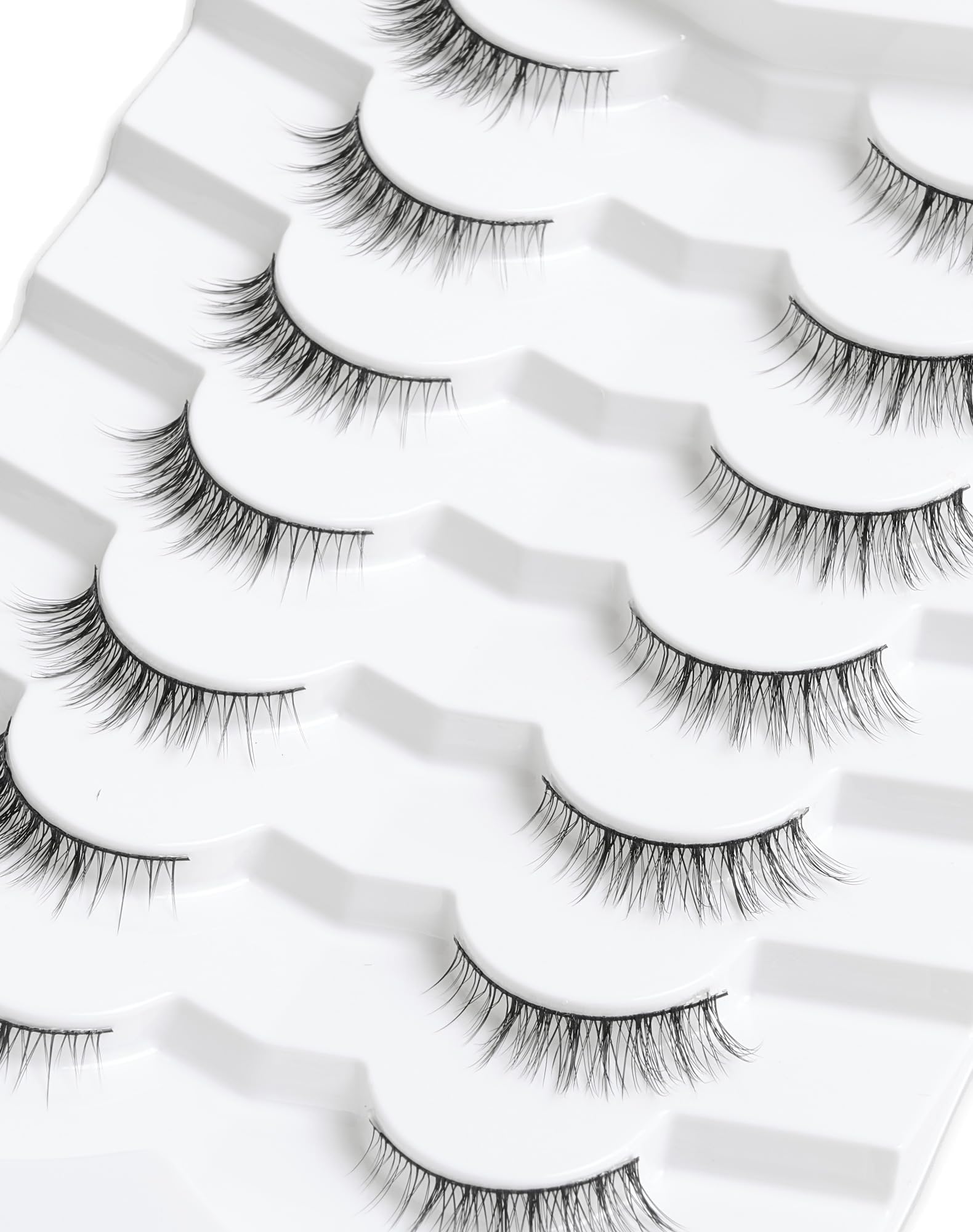 Onlyall HF50 Short Lashes reusable 15-20 times, save money