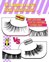 Onlyall HF50 Short Lashes eye-shape fit on almond eyes, versatile look