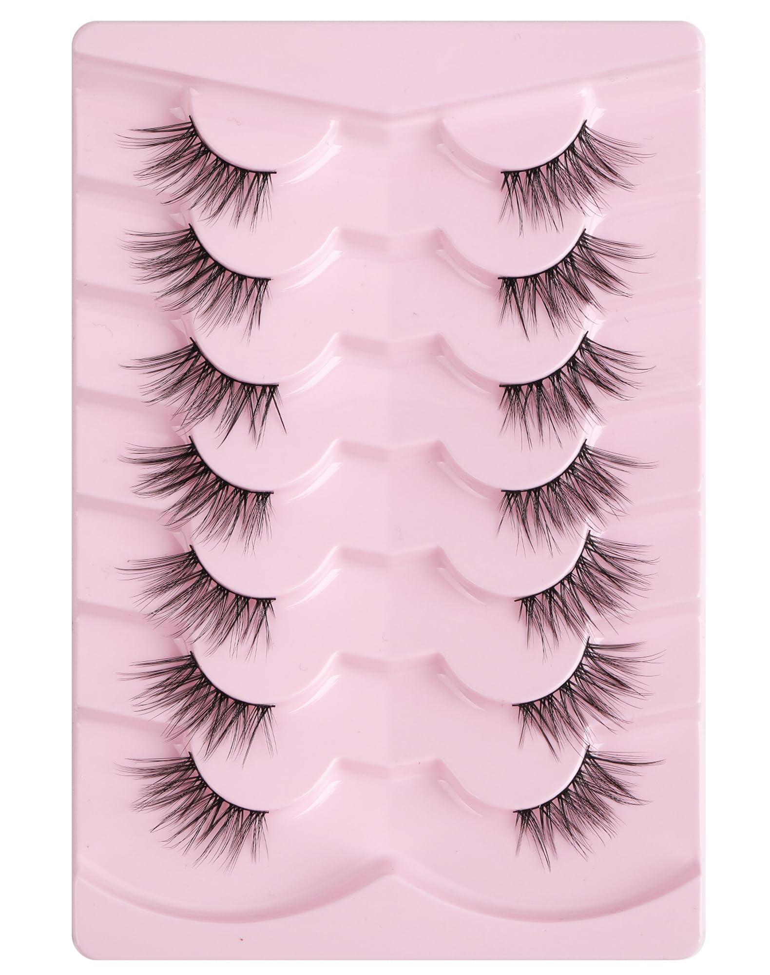 Onlyall lashes on diverse eye shapes suitable for almond, round, hooded eyes.