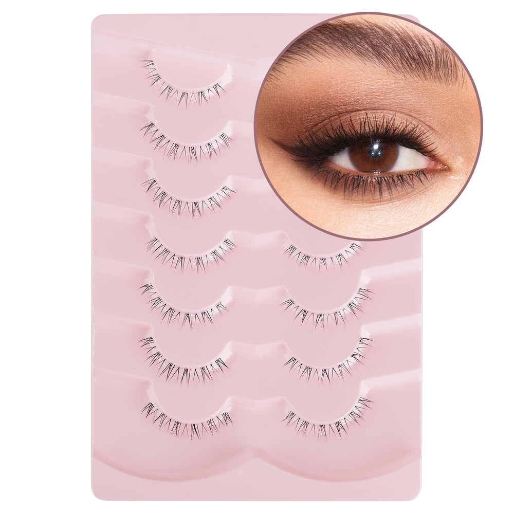 Onlyall makeup accessory boosts eye framing with lower lashes.