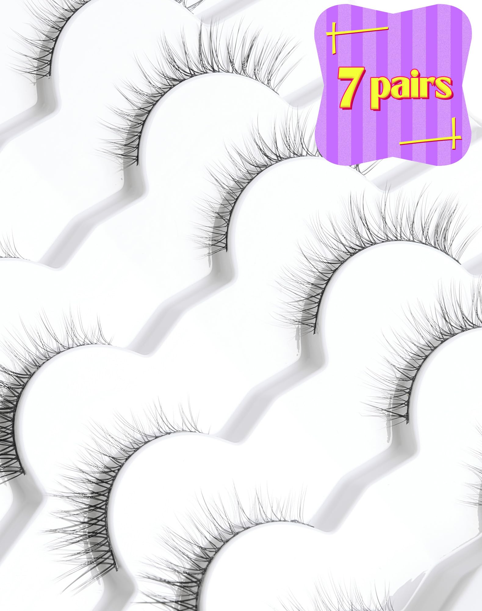 Onlyall Natural Lashes easy-apply design simplifies everyday makeup routines.