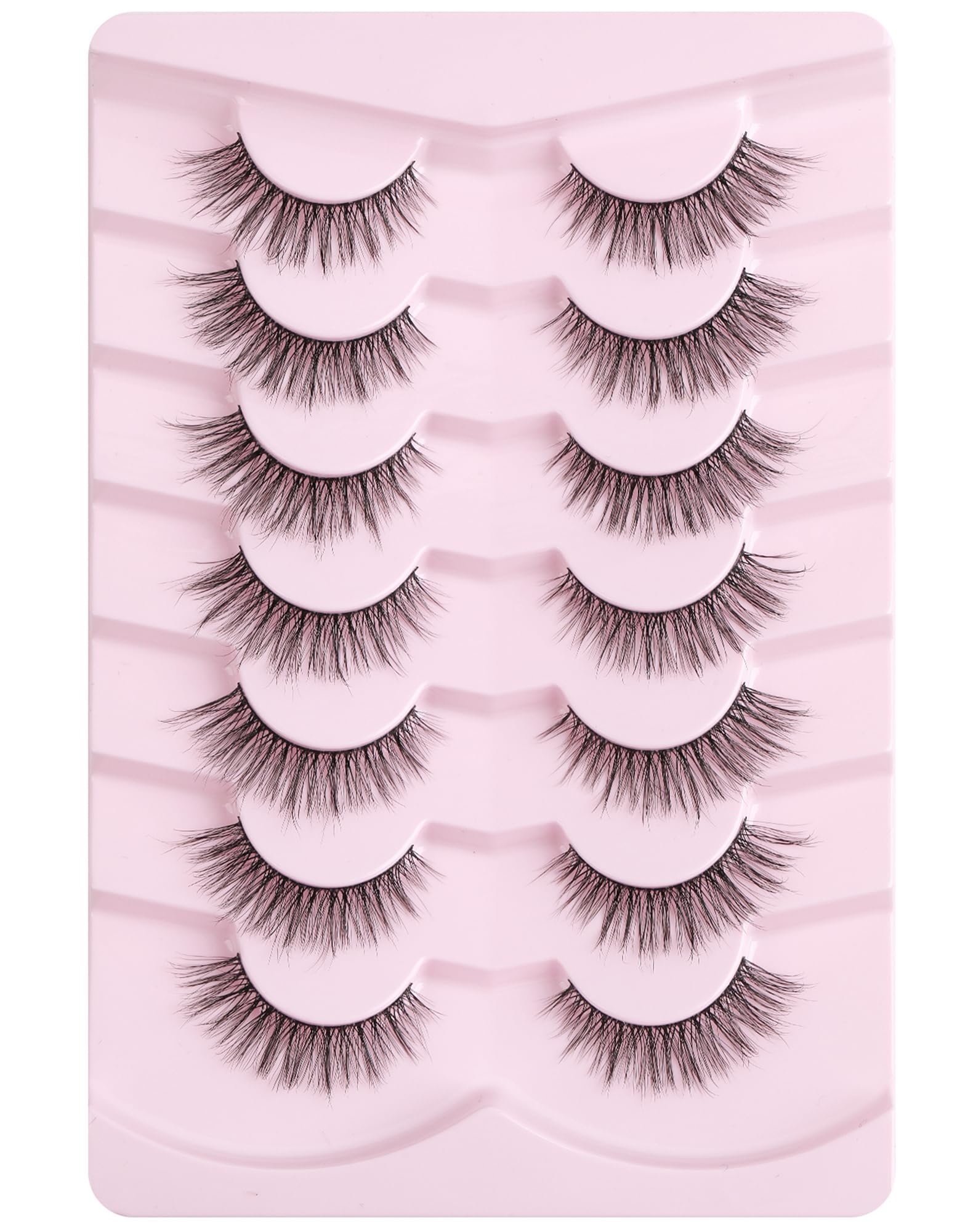Onlyall Natural Lashes Eye Shape Fit demonstrates secure hold for many eye shapes.