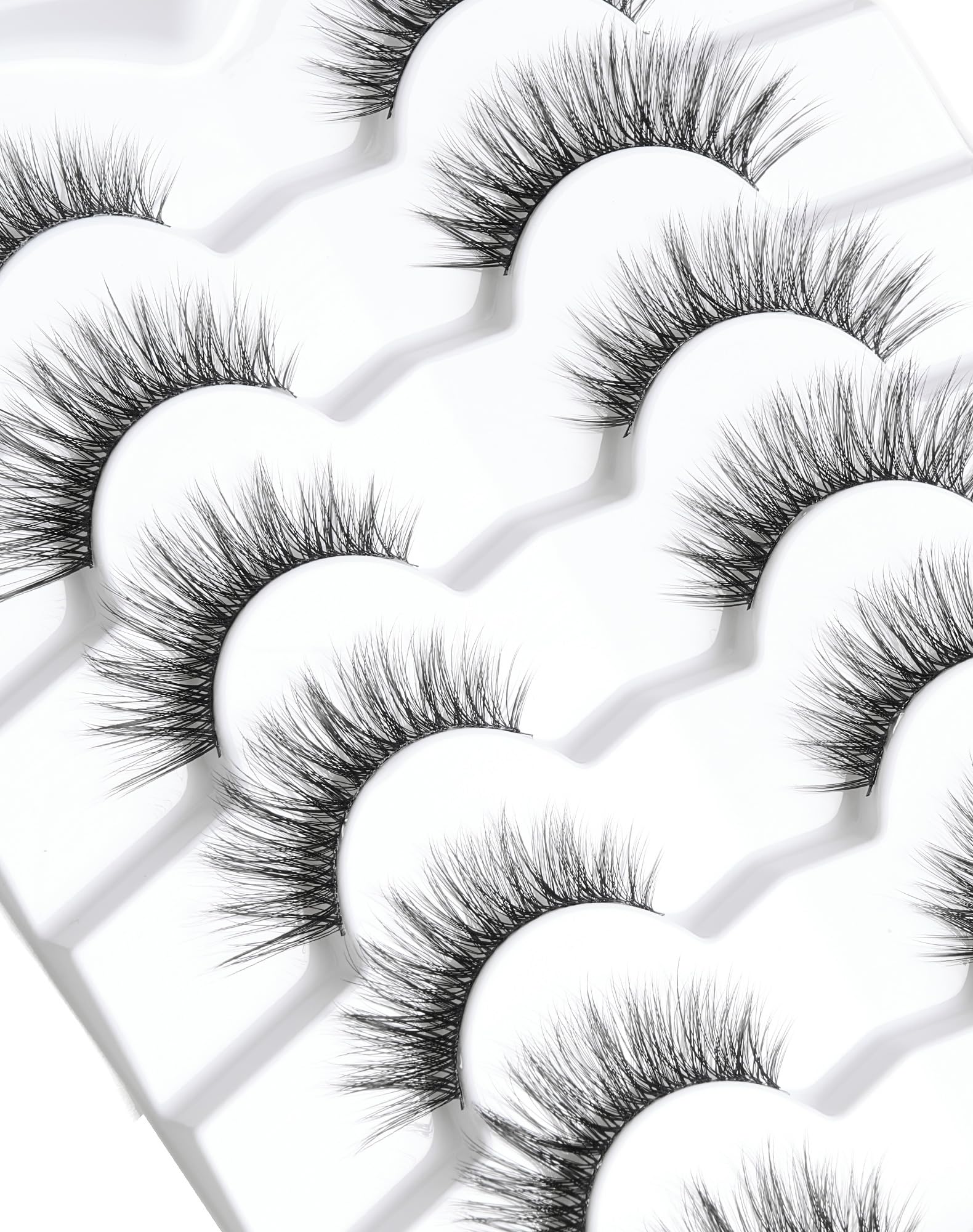 Onlyall Natural Lashes seven-pairs-pack keeps lash drawer stocked with reliable options