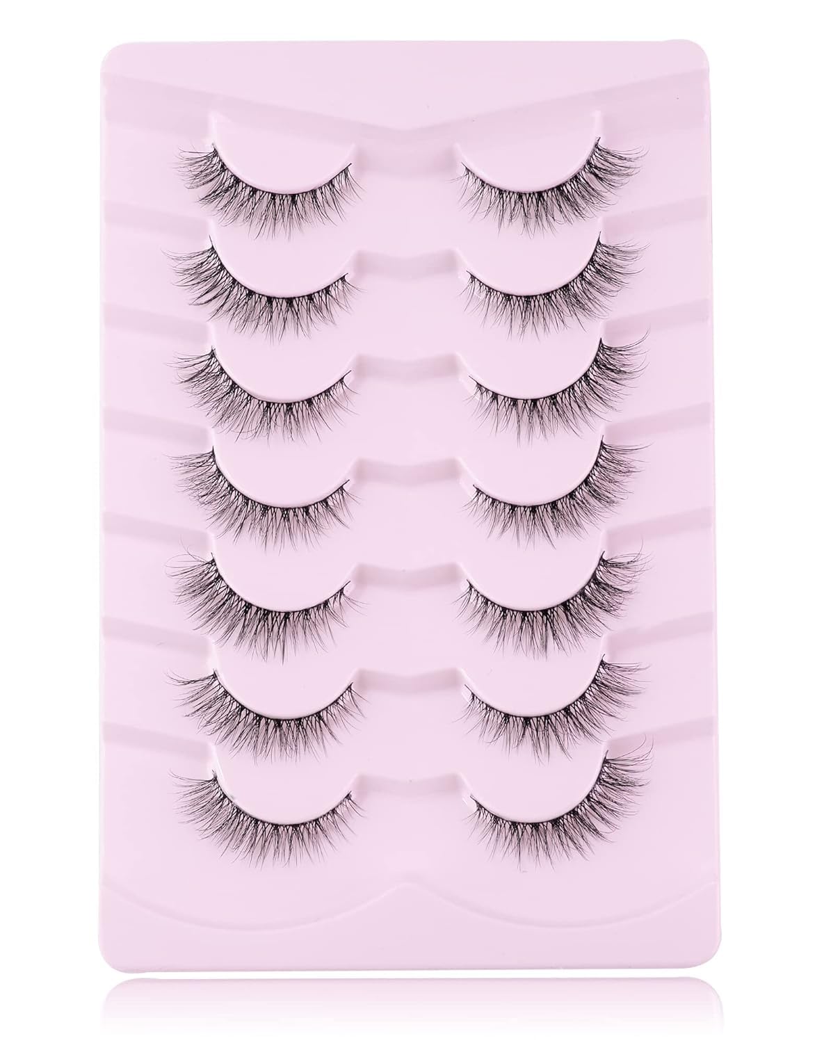Onlyall reusable lashes offer 15-20 uses with proper care