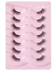 Onlyall seven pairs C19 lashes offer versatile styling and reuse