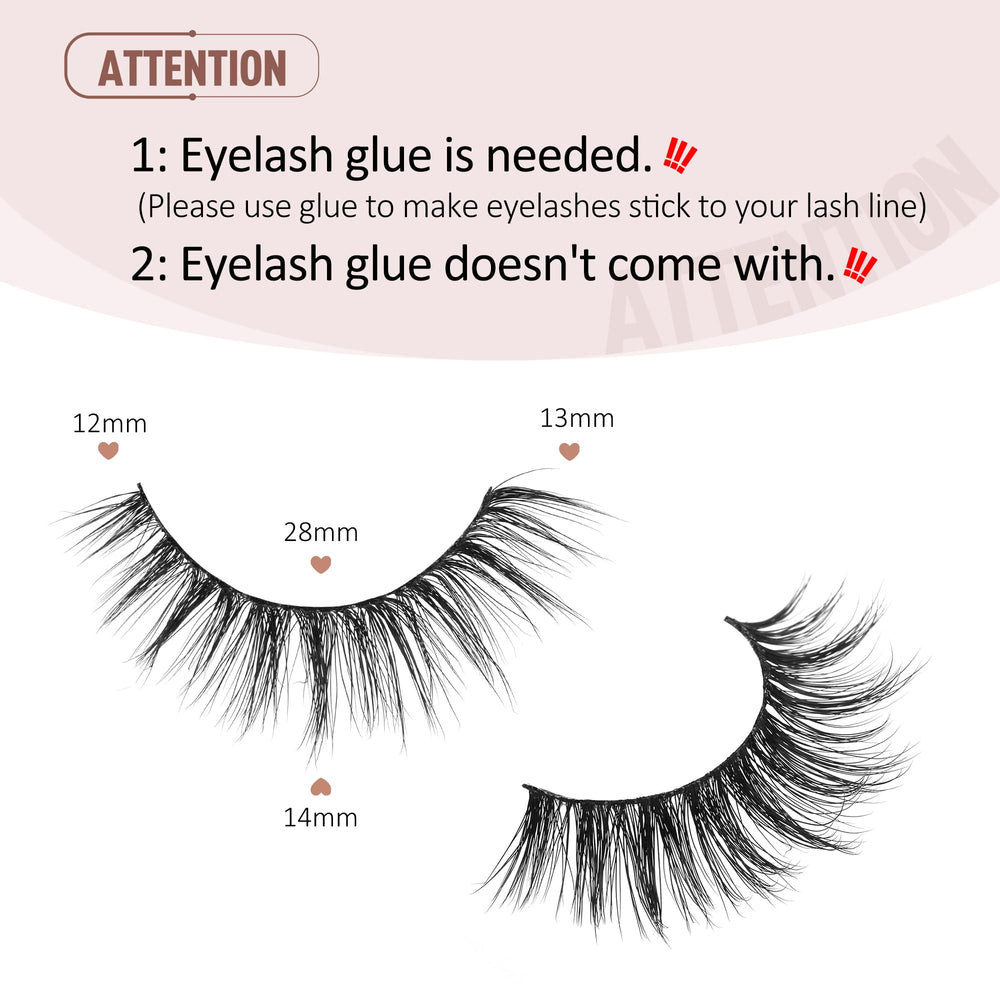 Onlyall thin-band lashes offer a lightweight feel and comfortable wear.