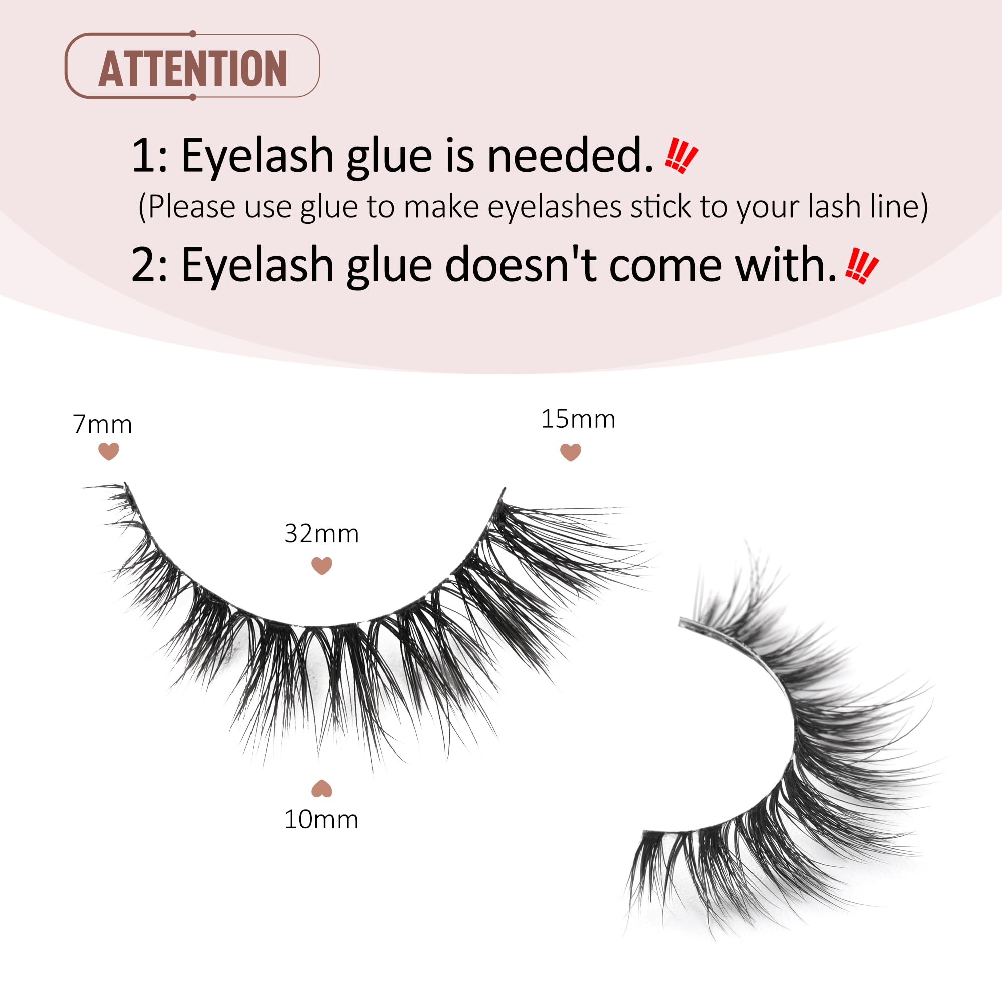 Onlyall thin band lashes feel lightweight and comfortable all day