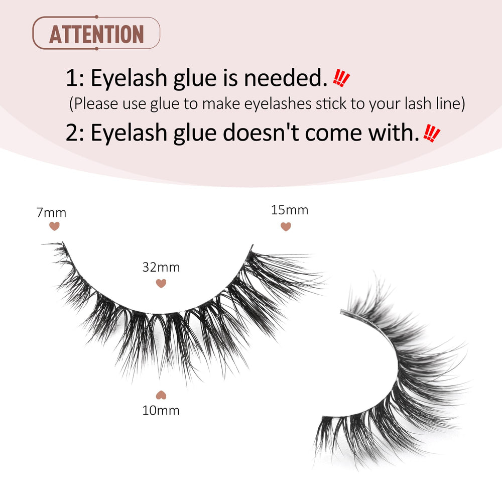 Onlyall thin band lashes feel lightweight and comfortable all day