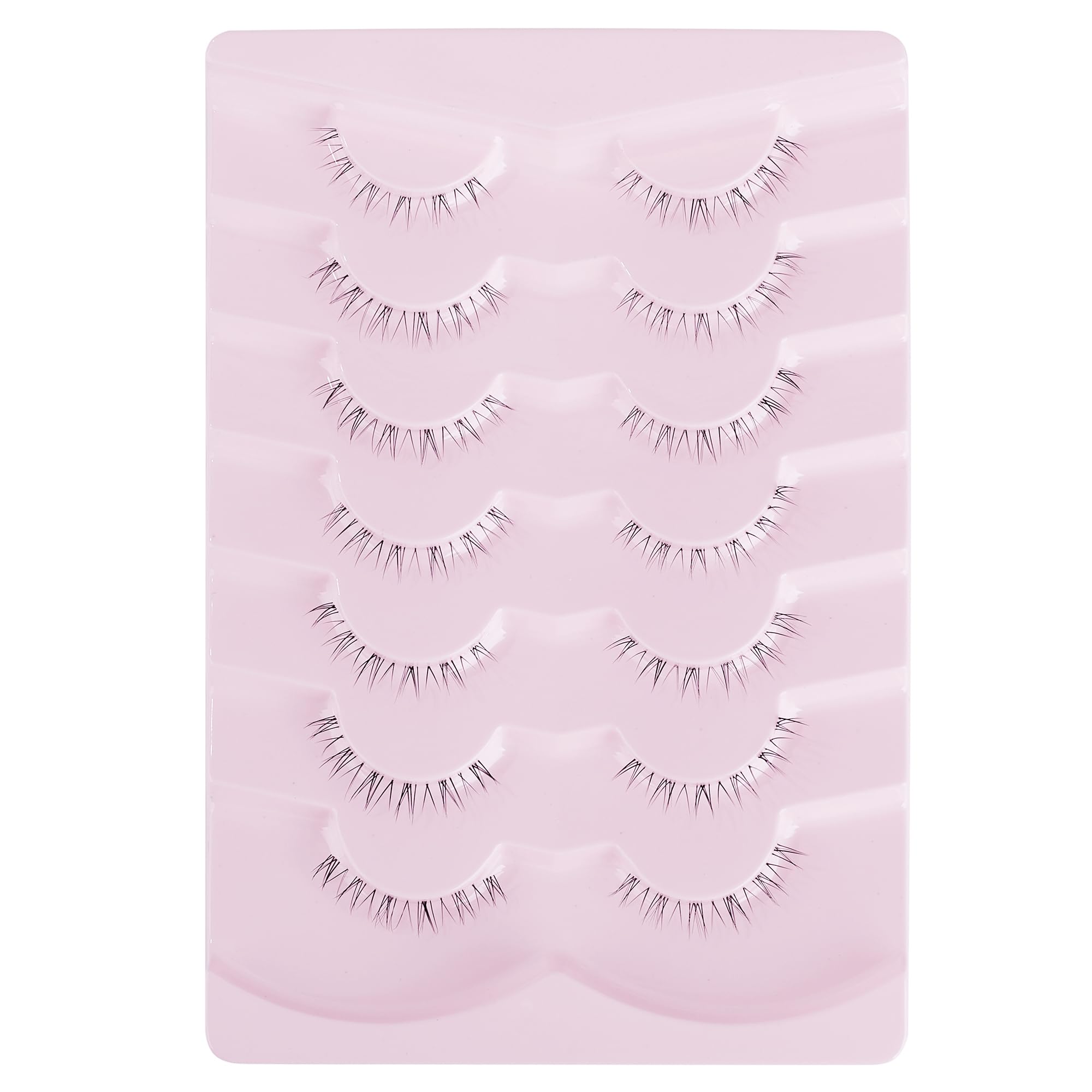 Onlyall weightless, superfine-fiber lashes stay soft and comfortable all day.