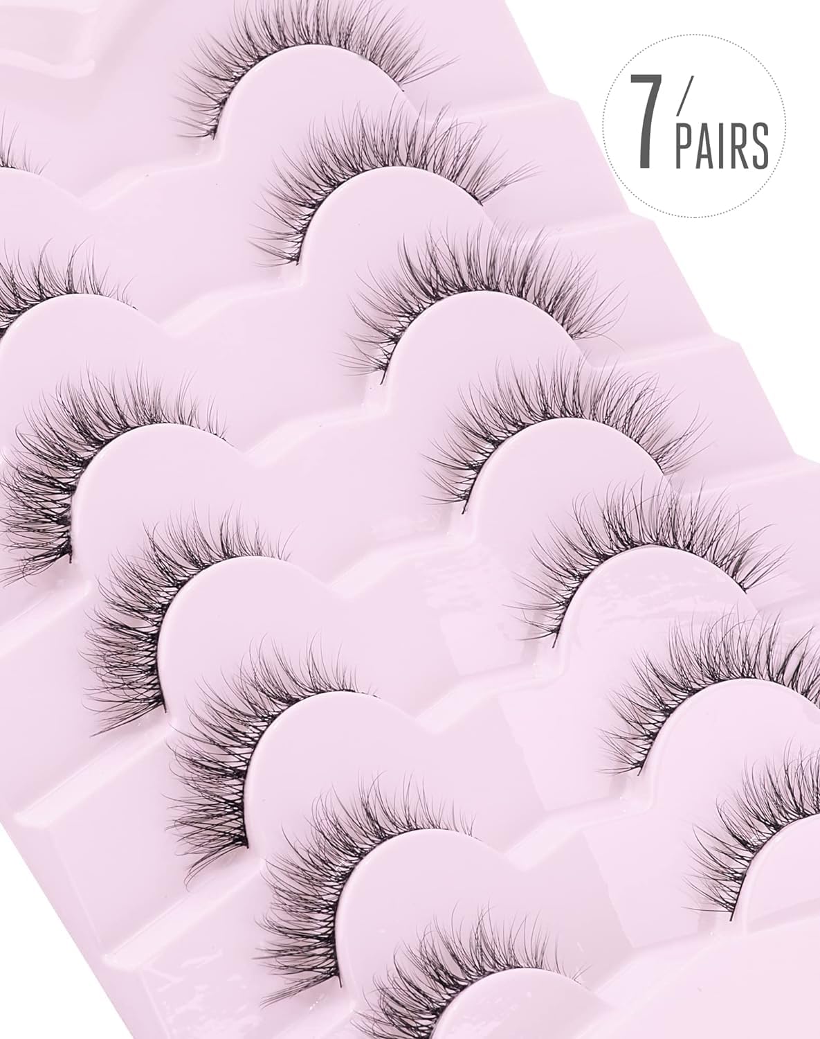 Onlyall ultra-thin lash band enhances invisibility on most eye shapes