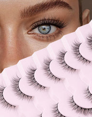 Onlyall wispy lashes for a natural look with subtle length