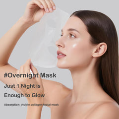 ONMYLOVIN mascarilla colágeno hidrogel, textura bio para piel sedosa.