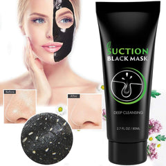 Onpie mask applied to the nose area shows deep cleansing for pores.