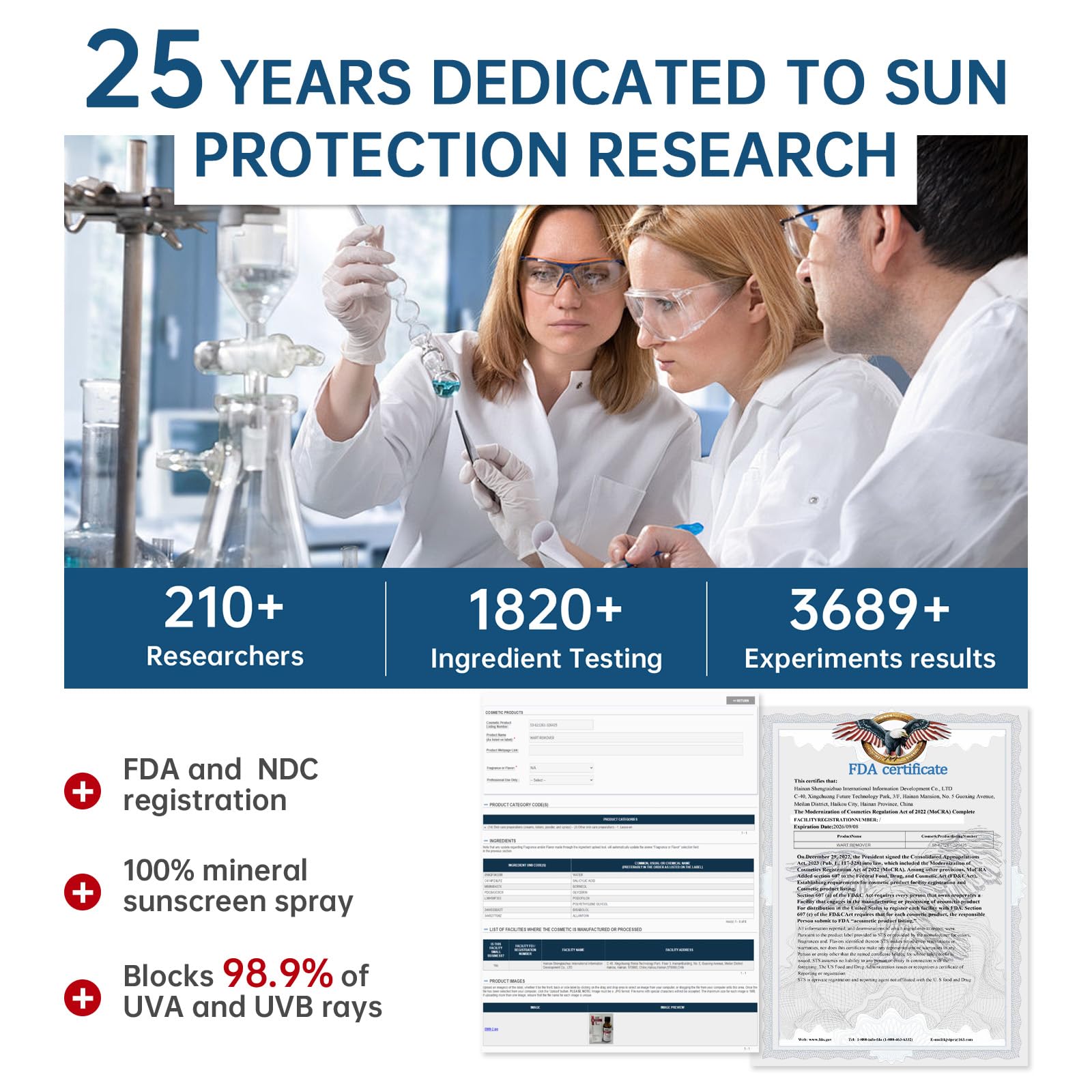ONSART travel-size two-pack for on-the-go sun protection.