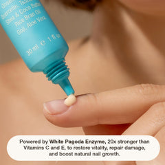 Aceites japoneses de Tsubaki y Jojoba en Onsen Secret para uñas suaves.
